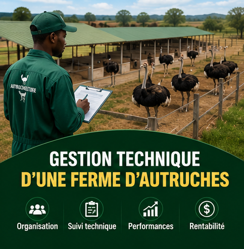 Formation gestion ferme autruches